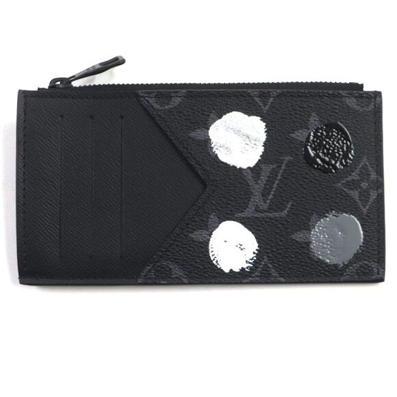 Louis Vuitton Monogram Eclipse Coin Card Case